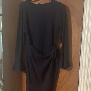 Elegant Navy Blue Dress